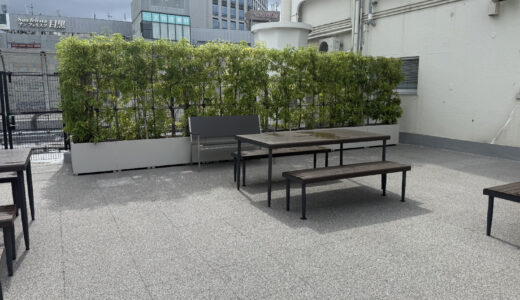 アトレ目黒1屋上喫煙所
