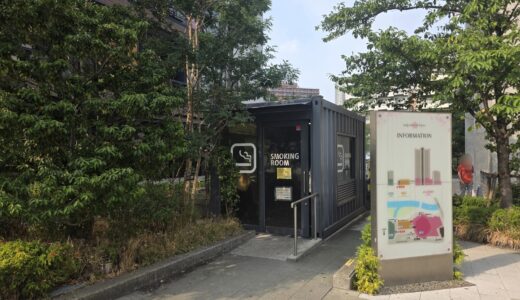 中目黒駅東側 指定公衆喫煙所(コンテナ型)