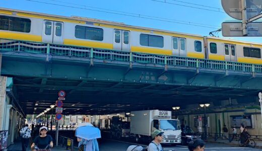 中野駅北口東西連絡通路下喫煙所